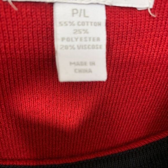 Charter Club medium red sweater‎ - Picture 4 of 4